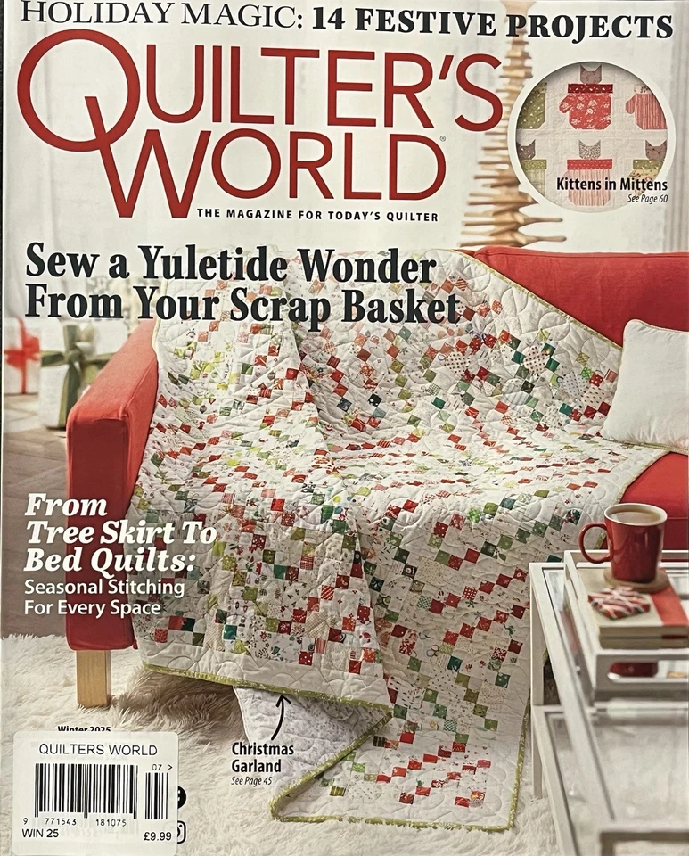 QUILTERS WORLD MAGAZINE ISSUE WINTER 2025 - Image 1 of 1