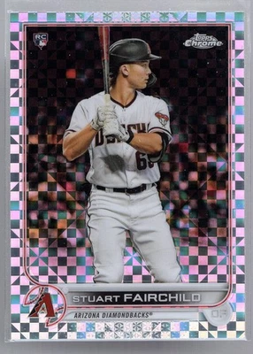 * 2022 Topps Chrome - X-Fractor #156 - STUART FAIRCHILD - Image 1 of 2