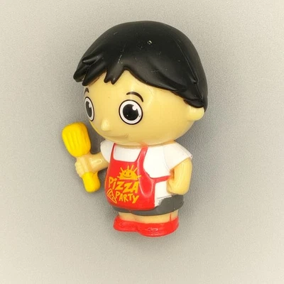 Figura de fiesta de pizza Ryan's World Chef pequeña espátula multicolor juguete Foto 1 de 3