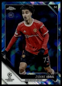 2021-22 Topps Chrome Sapphire UCL #102 Zidane Iqbal (RC) - Picture 1 of 2