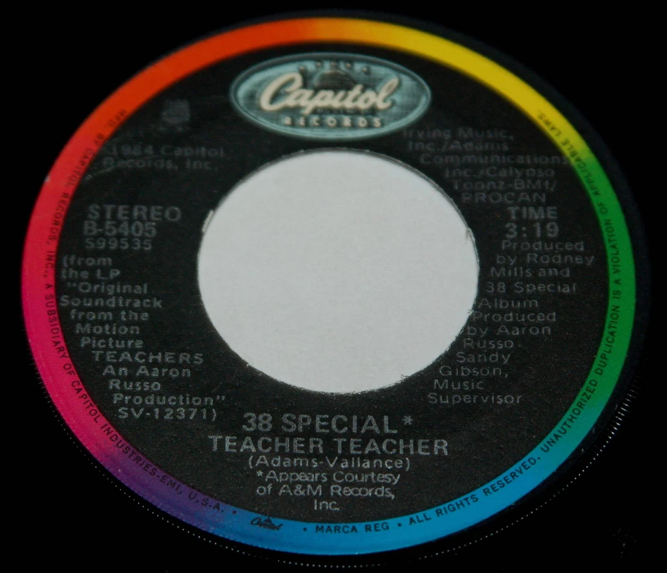 Thirty Eight 38 Special 45 Teacher Teacher / Twentieth Century Fox Foto 1 de 1