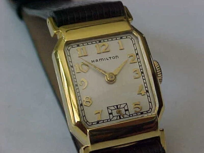 Фантастические наручные часы YGF 1936 Hamilton Elliott выдающийся вид - Изображение 1 из 4