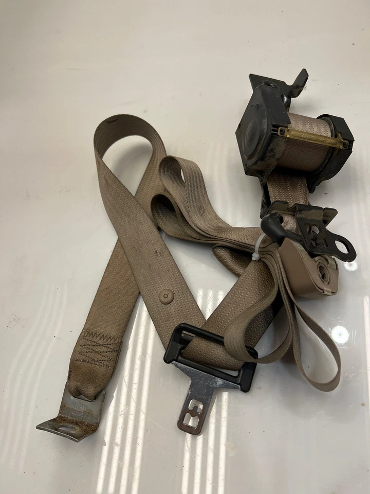 01 02 Ford Explorer Sport Trac cinturón de seguridad delantero retractor lado del pasajero derecho bronceado Foto 1 de 4