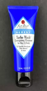 Limpiador Energizante Jack Black Turbo Wash para Cabello y Cuerpo 0.5oz/14ml NUEVO - Imagen 1 de 1