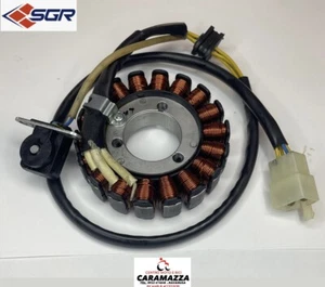 168043 STATORE APRILIA SCARABEO LIGHT 125-150 BENELLI 12V/220W 18 POLI TRIFASE - Foto 1 di 10