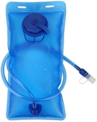 Vejiga de hidratación 2 L paquete de agua depósito camello espalda repuesto correr senderismo Foto 1 de 4