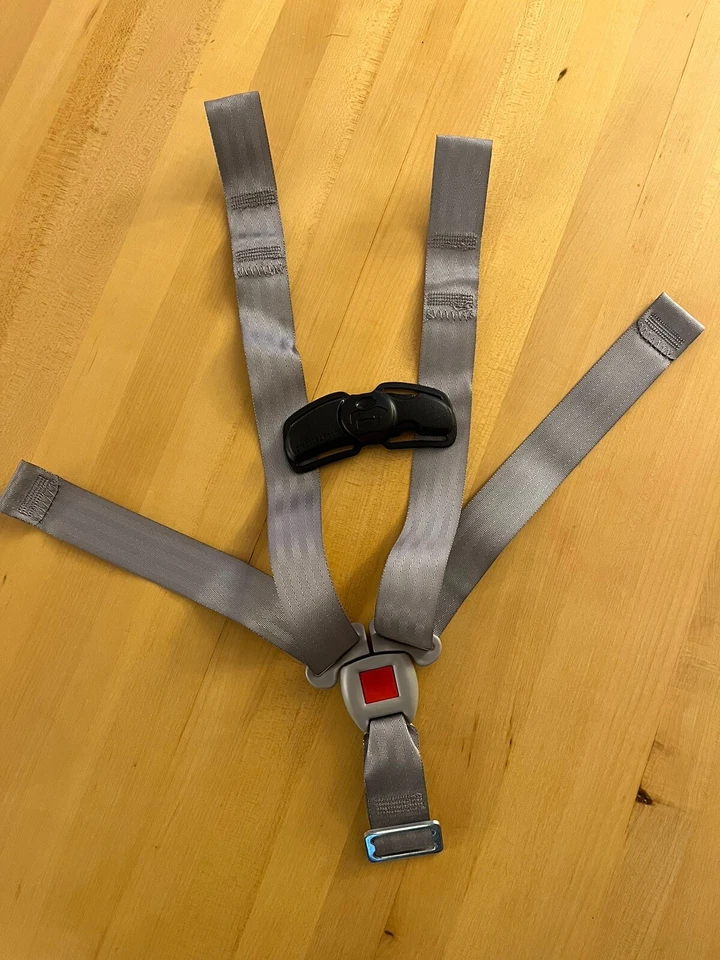 New Graco SnugRide Infant Car Seat Safety Straps Harness Buckle Chest Clip 27.5" - Image 1 of 1