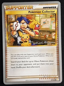 POKEMON COLLECTOR 97/123 Supporter POKEMON World Championships 2010 Michael B. - Foto 1 di 2