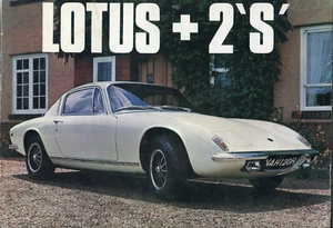 Lotus +2 'S' UK Markt Farbe Verkaufsprospekt um 1970/71 - Bild 1 von 2