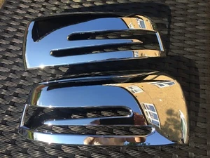 CHROM FLÜGEL SPIEGEL ABDECKUNGEN PASSEND FÜR MERCEDES BENZ A KLASSE W176 2013-2018 A45 AMG - Bild 1 von 3