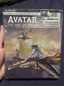 Avatar - The Way Of Water (Collector's Edition) 4K UHD + Blu-Ray NEW REGION FREE - Picture 1 of 8
