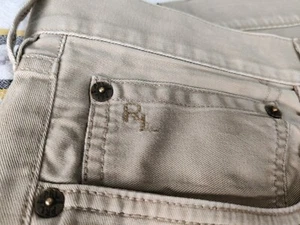 Vtg Men's Polo Ralph Lauren 36x32 Pants Beige Chino Khaki RL67 - Picture 1 of 14