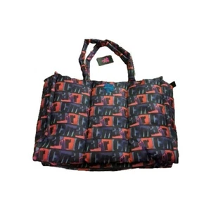 Heaven by Marc Jacobs Purple multi puff Loopy print tote bag New Rare - Picture 1 of 9
