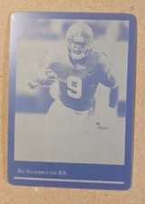 2018 LEAF ULTIMATE DRAFT BLACK PRINTING PLATE BO SCARBOROUGH ONE OF ONE