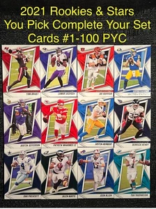 2021 Panini Rookies & Stars Football You Pick Card Complete Your Set #1-100 PYC - Picture 1 of 101