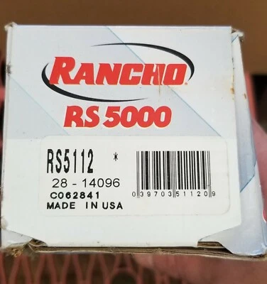 Rancho rs5000 gas shocks new old stock. For ford, dodge, chevy - Image 1 of 3