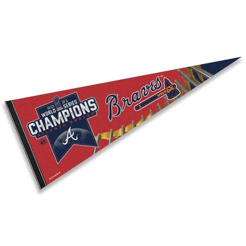 Atlanta Braves 2021 World Champions Premium Pennant Cover