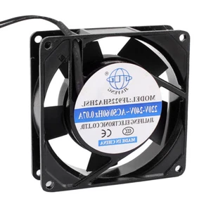 92mm L 92mm B 26mm H 220 V-240 V 0,07 A PC-CPU-Computer-KüHllüFter 5 FlüGel - Bild 1 von 3