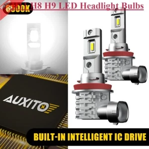 H11 LED Headlight Bulbs Kit 100W 6500K White High Low Beam 360000LM CANBUS 2-10x - Picture 1 of 24