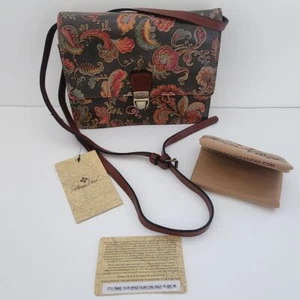 NUEVO CON ETIQUETAS Bolso Bandolera Patricia Nash Locri Vintage Colección Italiana Paisley Monedero - Imagen 1 de 12