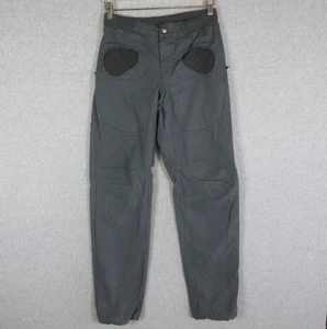 Pantalones de Escalada E9 Para Hombre Extra Pequeños 28 Gris Rondo Delgados Escalada Equipo de Boulder - Imagen 1 de 10