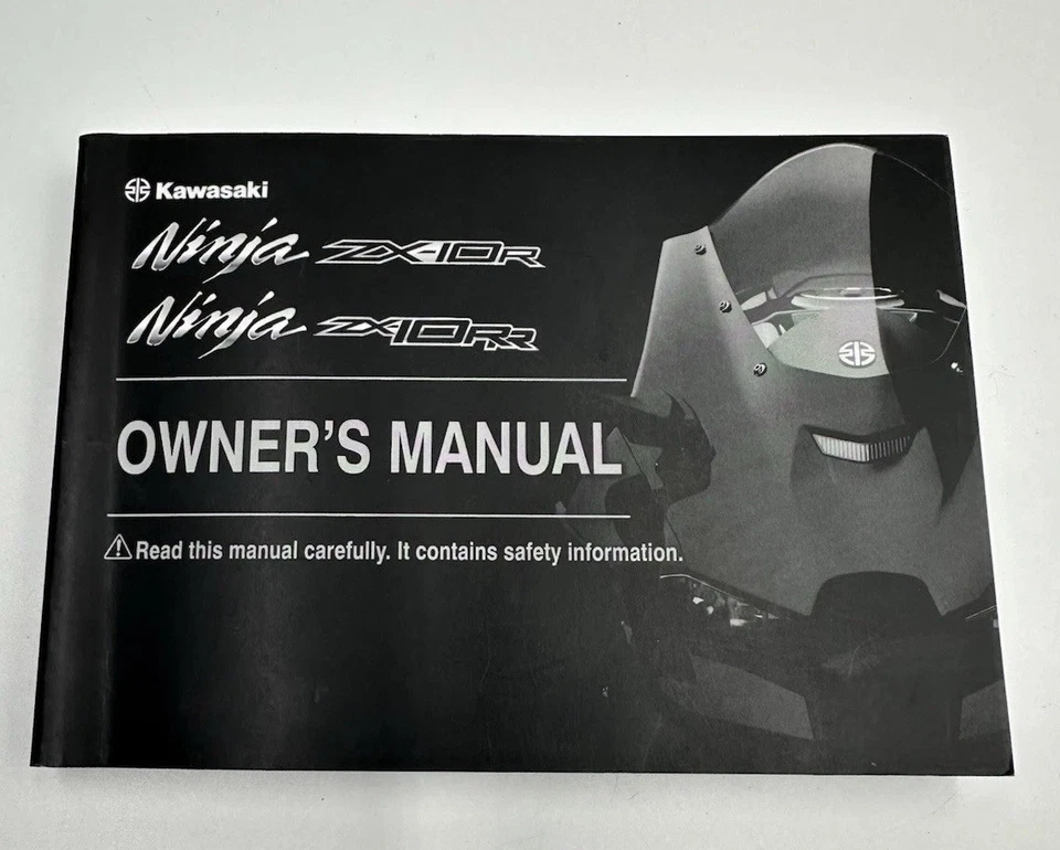 Manual del propietario Kawasaki Zx10r Foto 1 de 3