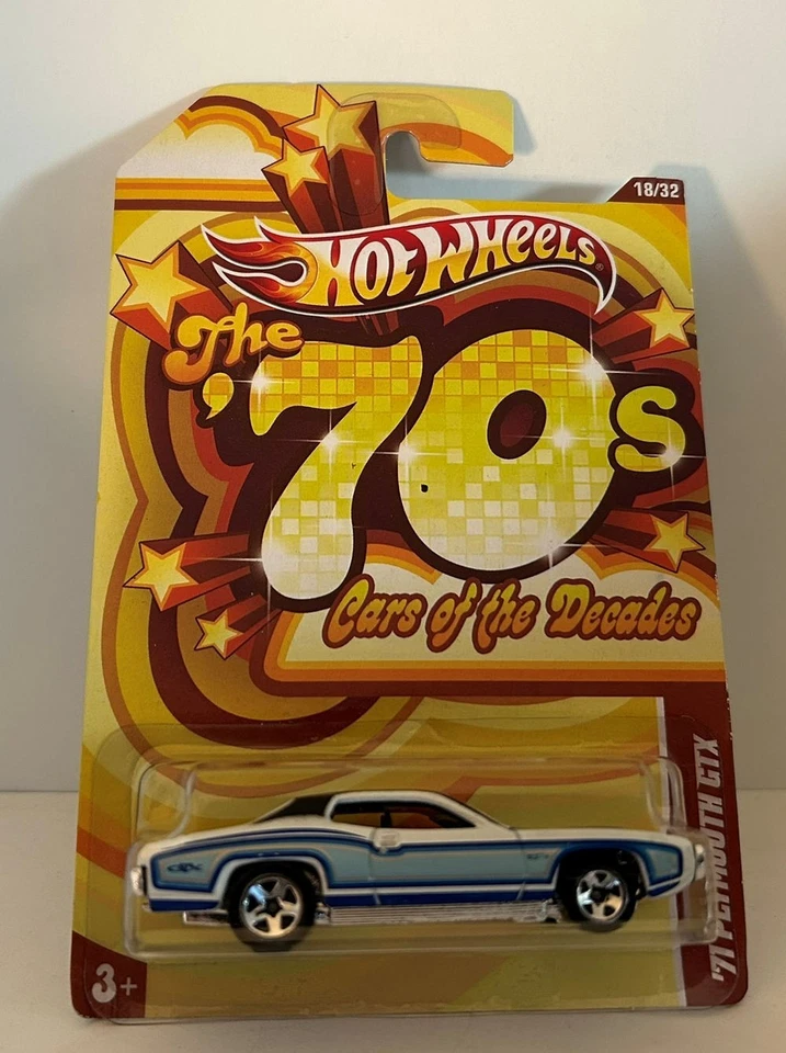 Hot Wheels Cars of the Decades 71 Plymouth GTX - Image 1 of 1