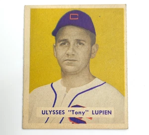 1949 Bowman Baseball	- #141 Ulysses "Tony" Lupien - Ungraded - Set Break - Picture 1 of 4