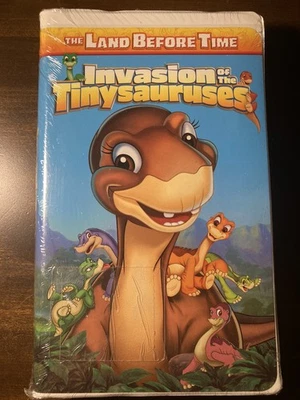 The Land Before Time - Invasion of the Tinysauruses VHS Tape 2005 Rare SEALED - Image 1 of 4