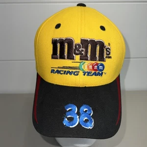 Elliot Sadler Nascar Racing Hat Cap M&M'S 38 Robert Yates Chase OSFM - Picture 1 of 11
