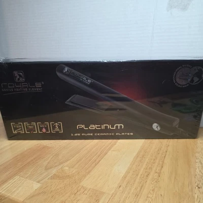 Royale Platinum Genius Heating Hair Straightener 1.25 Inch Pure Ceramic - Image 1 of 3