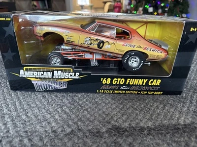 Pontiac GTO 1968 Funny Car Arnie "The Farmer" Beswick 1:18 Ertl American Muscle  Foto 1 de 2