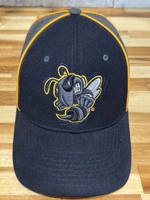 VTG ZEPHYR Georgia Tech Yellow Jackets NCAA Fitted Hat 7 1/2 Navy Gold GT Bee - Image 1 of 4