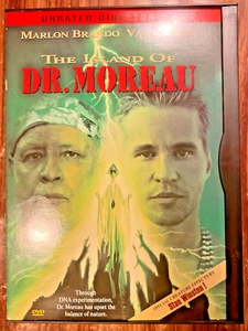 The Island of Dr. Moreau DVD Marlon Brando 1996 Movie Unrated Directors Cut 90's - Picture 1 of 8
