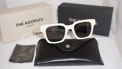 Nuevas gafas de sol RETROSUPERFUTURE THE KOOPLES Limited blancas grises BF6 50 22 145 Foto 1 de 4