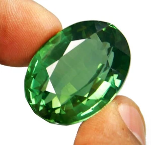 Natural Sphene/Titanite 59.60 Ct Huge Awesome Best Color Sparkling Certified!!! - Picture 1 of 20