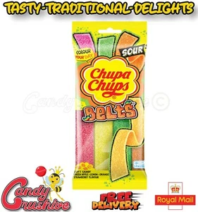 Chupa Chups Sour Mixed Flavoured Belts Pack 90g - Bild 1 von 1
