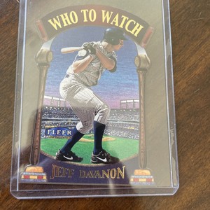 2000 Fleer Tradition Baseball Who To Watch #WW12 Jeff DaVanon Mint