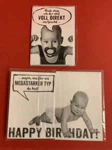 Depesche - Menschenskinder - Geburtstag - Glückwunschkarte im Format 11,5 x 17 c - Bild 1 von 1