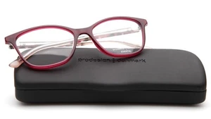 NEW PRODESIGN DENMARK 3656 c.3832 Red EYEGLASSES 53-16-140mm B38mm - Picture 1 of 10