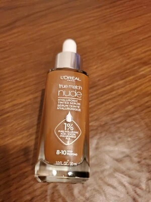 Loreal  FOUNDATION True Match Nude  Tinted Serum 8-10Deep - Image 1 of 3