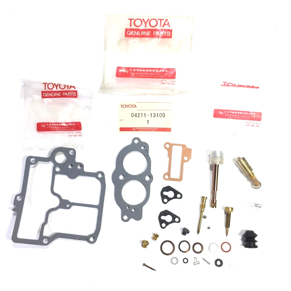 Kit Carburador Toyota Corolla 4K KE70 1979 Original Nuevo de Lote Antiguo Japón 04211-13100 Foto 1 de 3