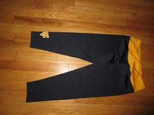 Women's Colosseum Athletics West Virginia Navy Blue Capri Pants Size S EUC - Picture 1 of 3