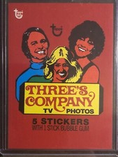 2018 Topps 80th Anniversary Wrapper Art Card #11 1978 Three's Company