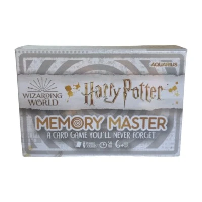 Harry Potter New Memory Master Card Game Sealed box Wizarding Family Fun New - Image 1 of 4
