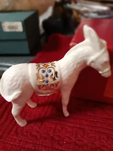 Lenox China Jewels Nativity Figurine DONKEY Enameled Jeweled NIB 5"x5" 1994 VTG - Picture 1 of 7