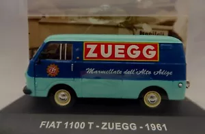 VEICOLI PUBBLICITARI D'EPOCA FIAT 1100 T ZUEGG - 1961 - Foto 1 di 5