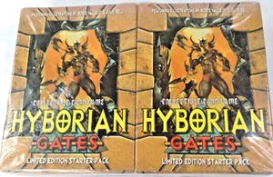 Hyborian Gates CCG Karten Limited Edition Starter Pack Neu in Paketen Vintage - Bild 1 von 3