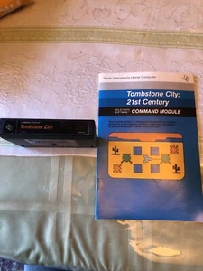 Tombstone City: 21st Century TI Texas Instruments Game with manual - Picture 1 of 7