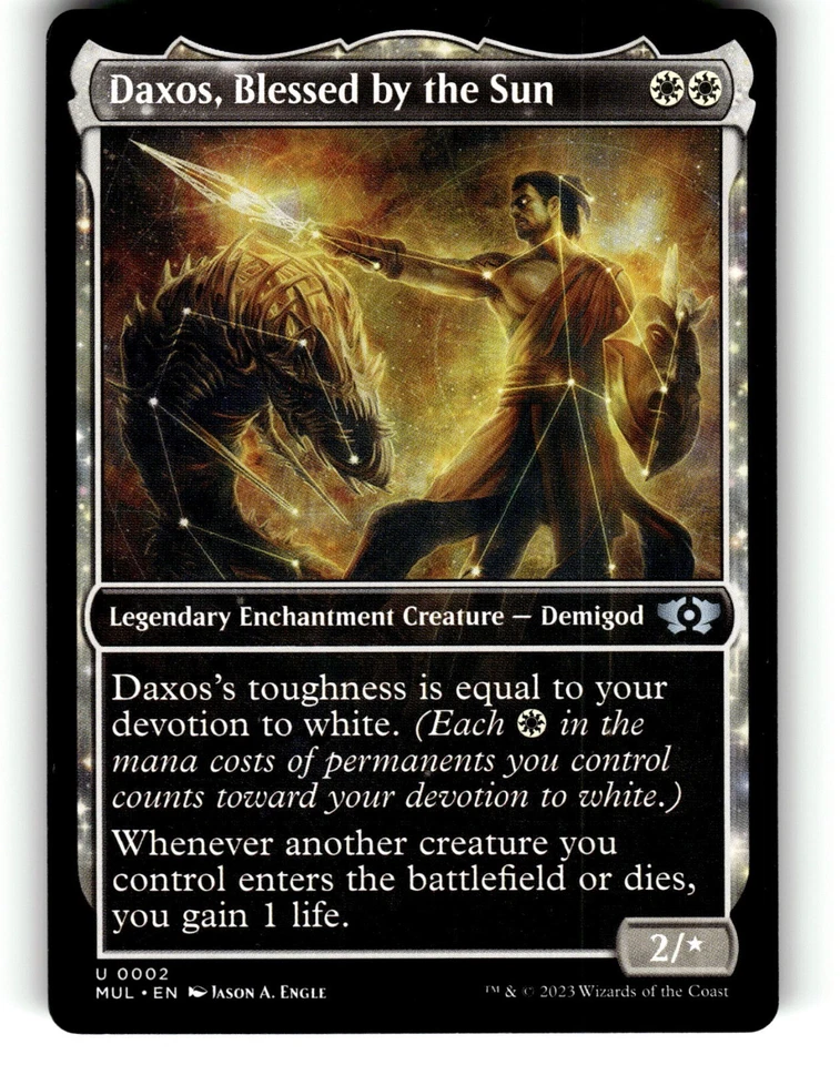 MTG Multiverse Legends Daxos, Blessed by the Sun 0002 U NM/MT  - Image 1 of 1
